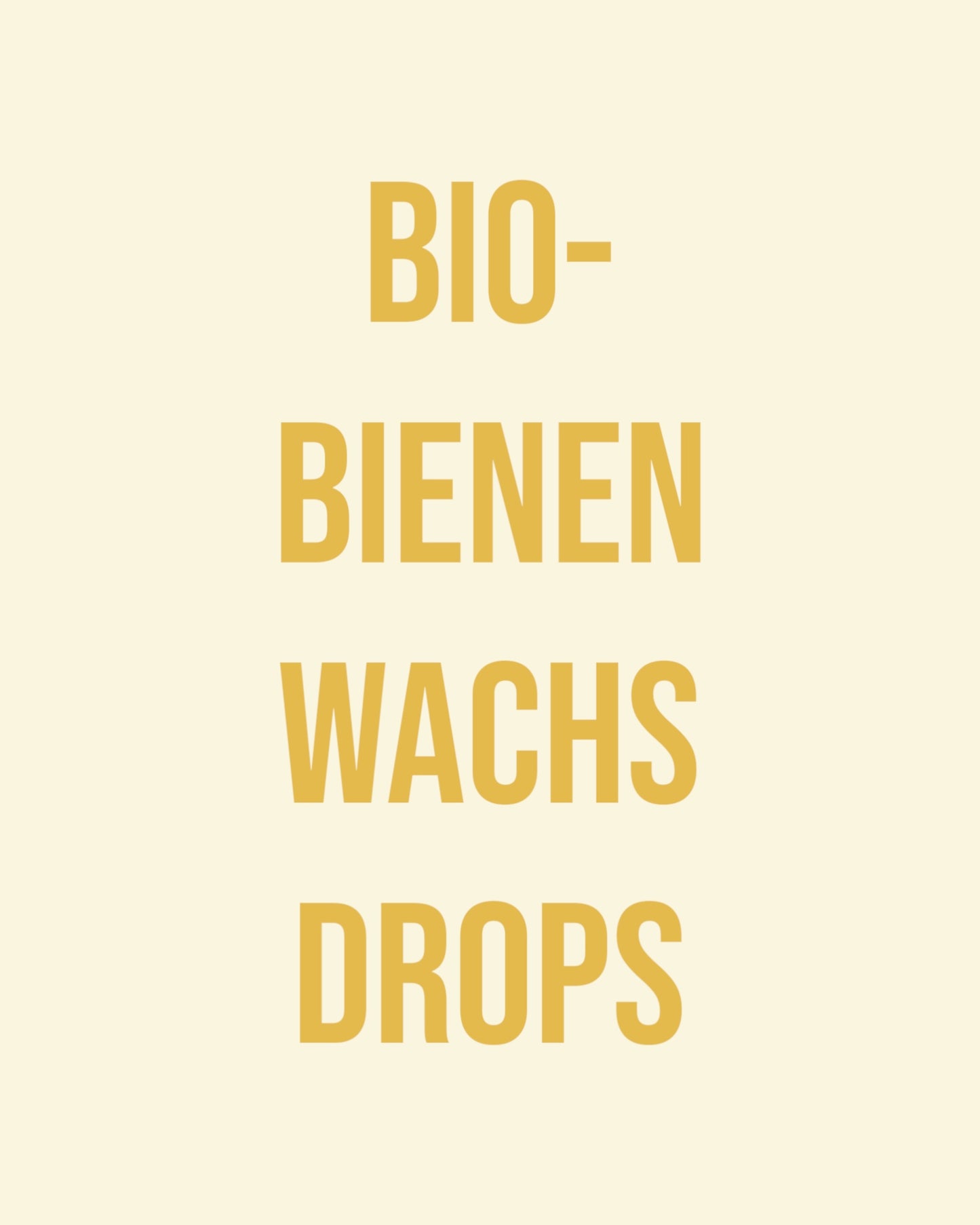 Bio-Bienenwachsdrops für Bienenwachstücher