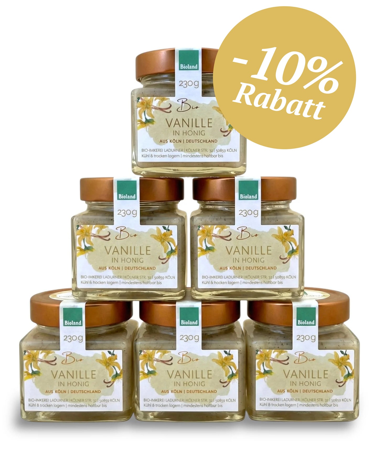 Bio-Vanille in Honig