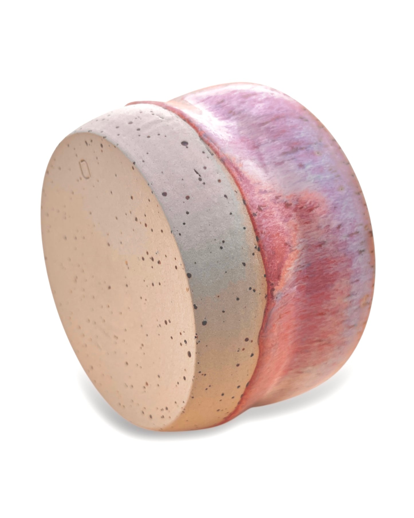 Handgefertigte Matcha-Schale "Glossy Peach" | 420 ml