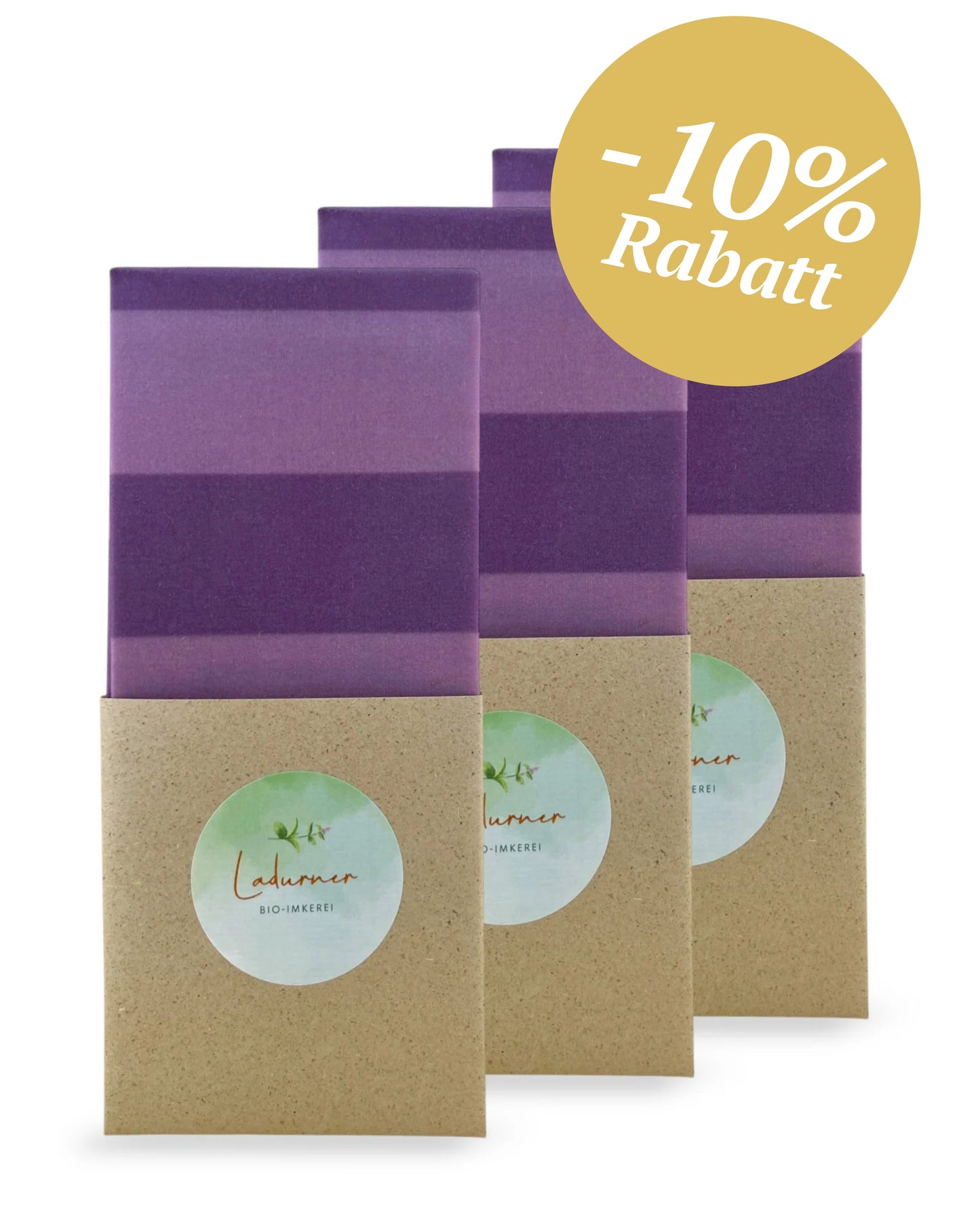 Bio-Bienenwachstuch "LAVENDER"