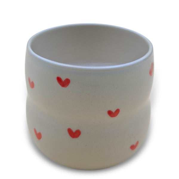 Handgefertigter Keramikbecher 