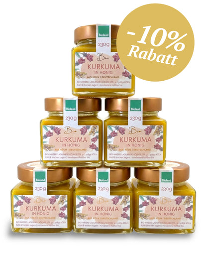 Bio-Kurkuma in Honig