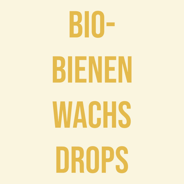 Bio-Bienenwachsdrops für Bienenwachstücher
