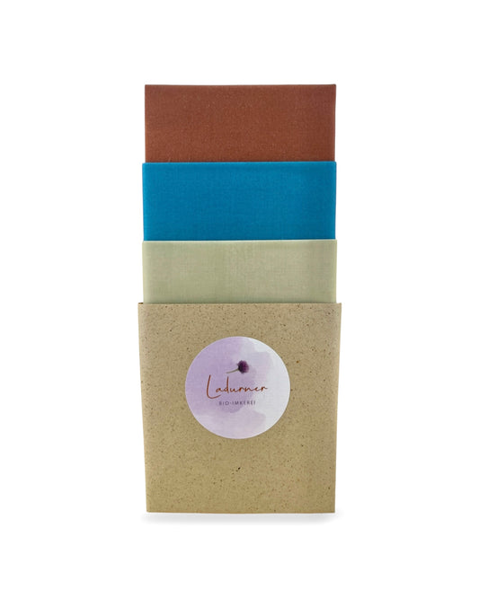 Bio-Bienenwachstücher im 3er-Set "LAGUNA"