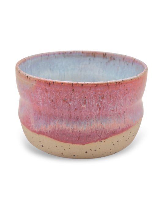 Handgefertigte Matcha-Schale "Glossy Peach" | 420 ml