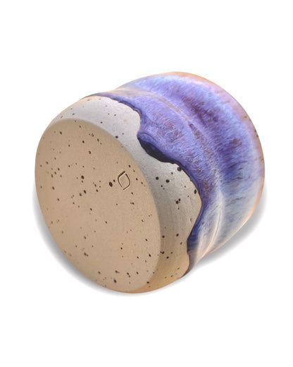 Handgefertigter Keramikbecher "Purple Haze" | mittel 270 ml