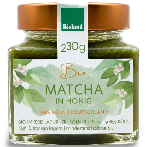 Bio-Matcha in Honig