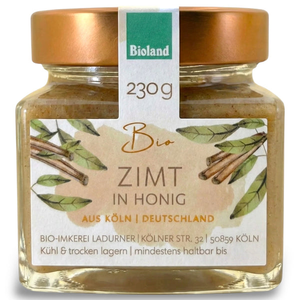 Bio-Zimt in Honig