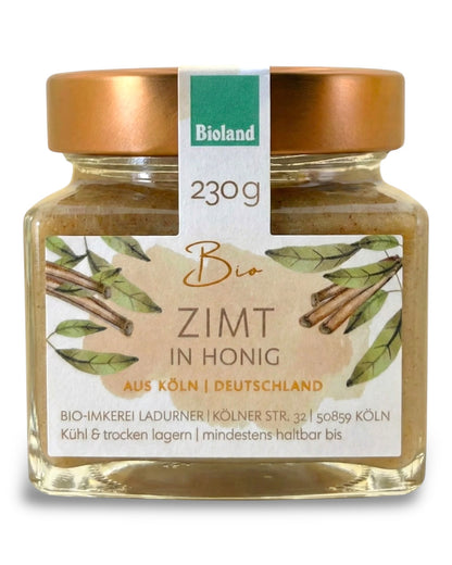Bio-Zimt in Honig