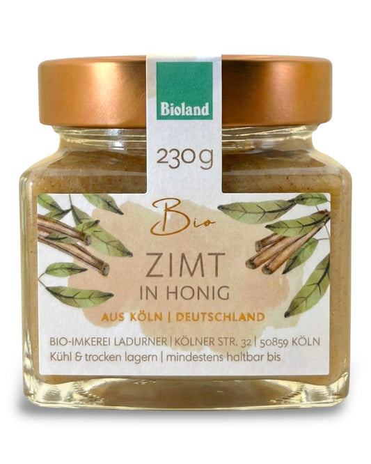 Bio-Zimt in Honig