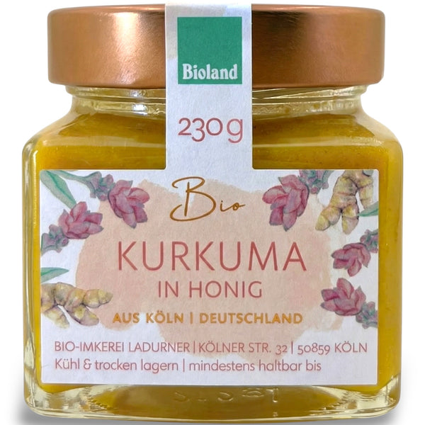 Bio-Kurkuma in Honig