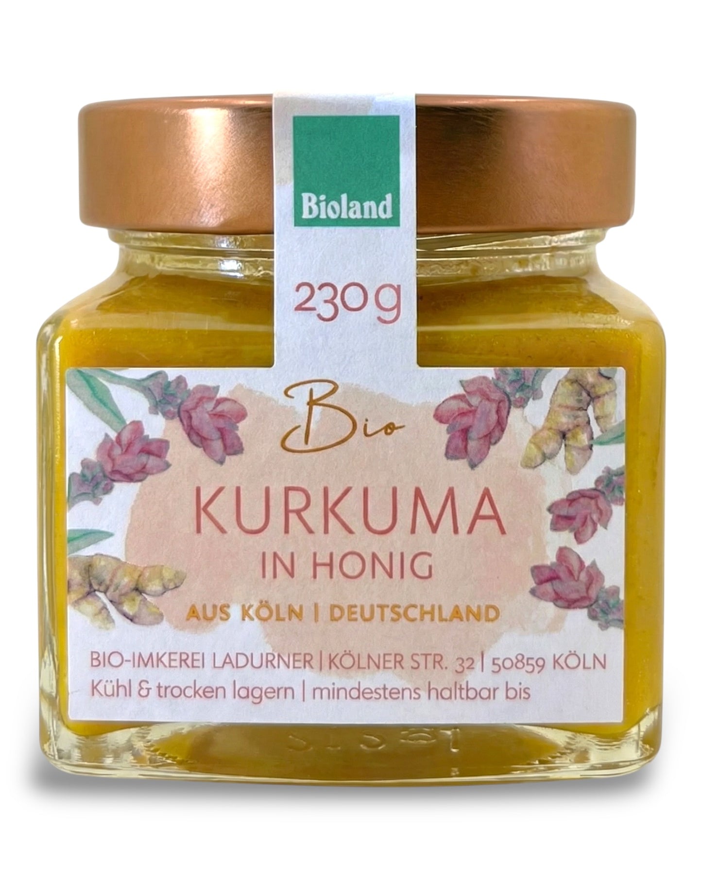 Bio-Kurkuma in Honig
