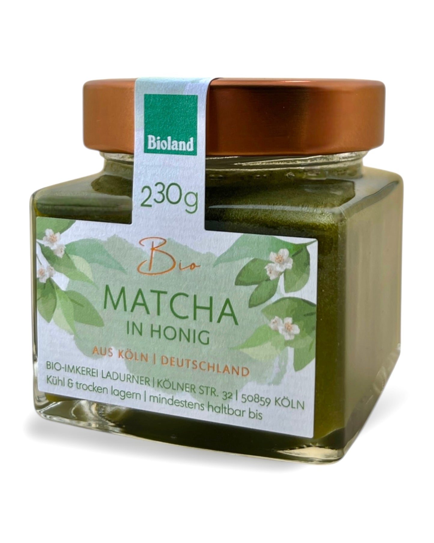 Bio-Matcha in Honig