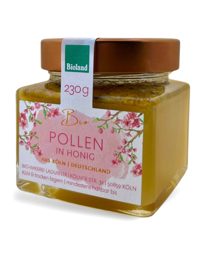 Bio-Pollen in Honig